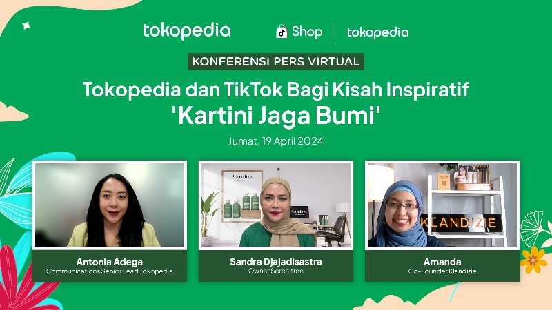 “Kartini Jaga Bumi”: Inspirasi Hari Kartini dan Hari Bumi dari Tokopedia dan&nbsp;TikTok