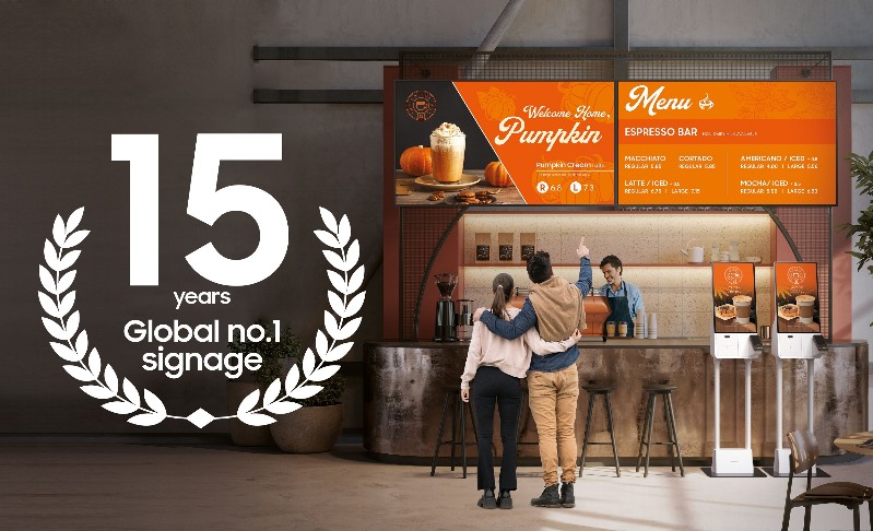Samsung Memimpin Pasar Digital Signage Global Selama 15 Tahun Berturut-turut