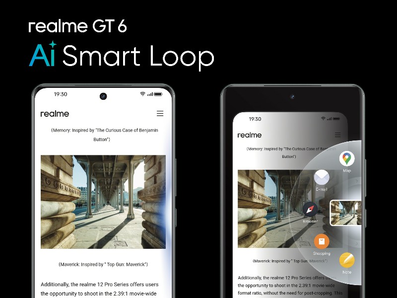 realme GT 6: Smartphone Pertama dengan Fitur AI Smart Loop untuk Interaksi Pengguna yang Lebih&nbsp;Efisien