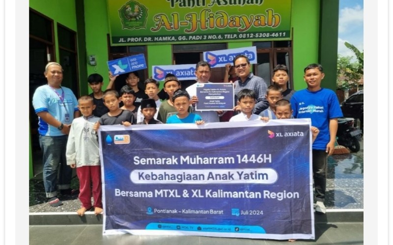Semarak Muharram 1446H: Karyawan XL Axiata Membantu Anak Yatim di 15&nbsp;Kota