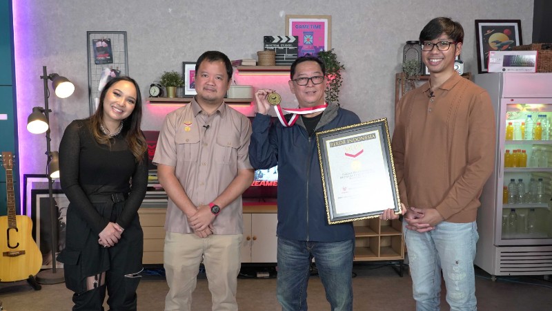 Axioo Pongo 750 Pecahkan Rekor MURI dengan Uji Ketahanan 48 Jam Nonstop Gaming