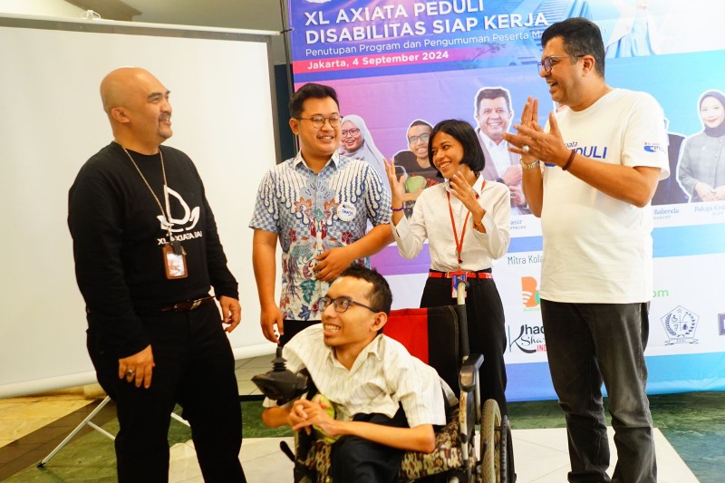 XL Axiata Peduli Disabilitas Siap Kerja: Rekrut 20 Penyandang Disabilitas untuk Program&nbsp;Magang
