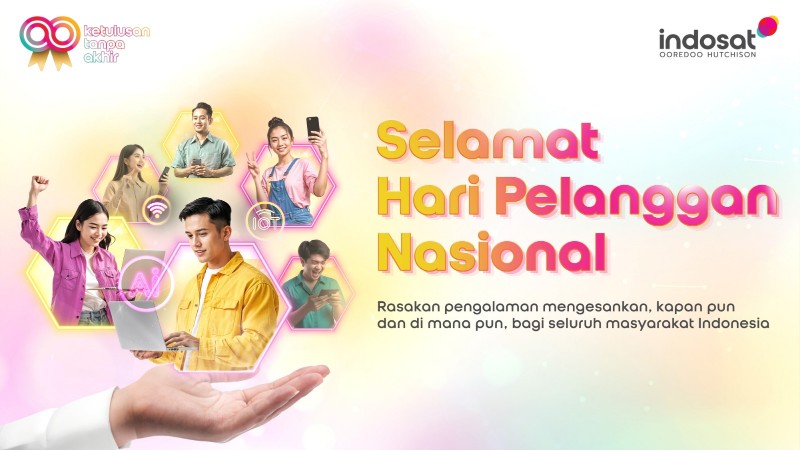 Indosat Ooredoo Hutchison Rayakan Hari Pelanggan Nasional 2024 dengan Komitmen dan Penawaran&nbsp;Spesial